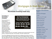 Tablet Screenshot of mortgages.jewelstrading.com